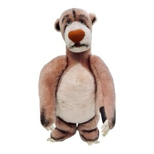 VTG 1968 Steiff Germany Baloo Bear The Jungle Book Character Plush